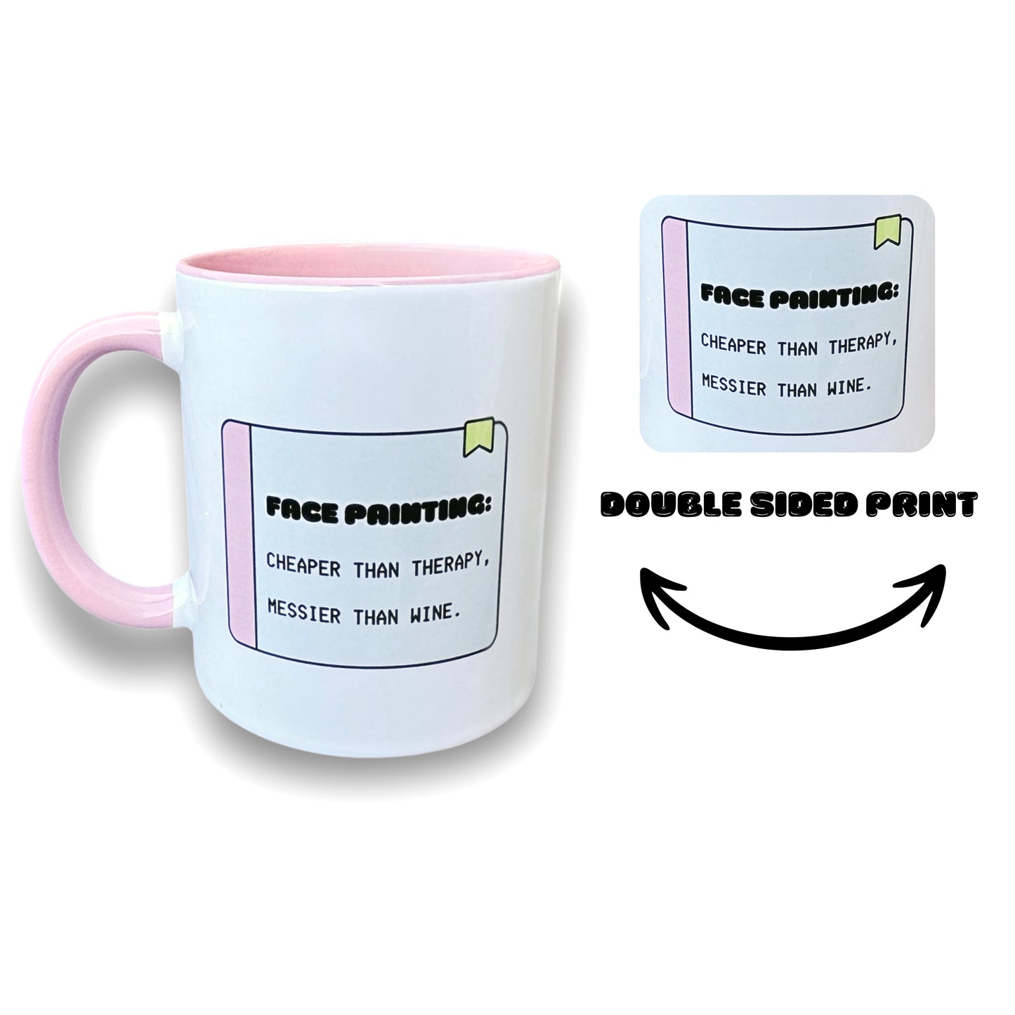FACE PAINTING: Novelty Mug