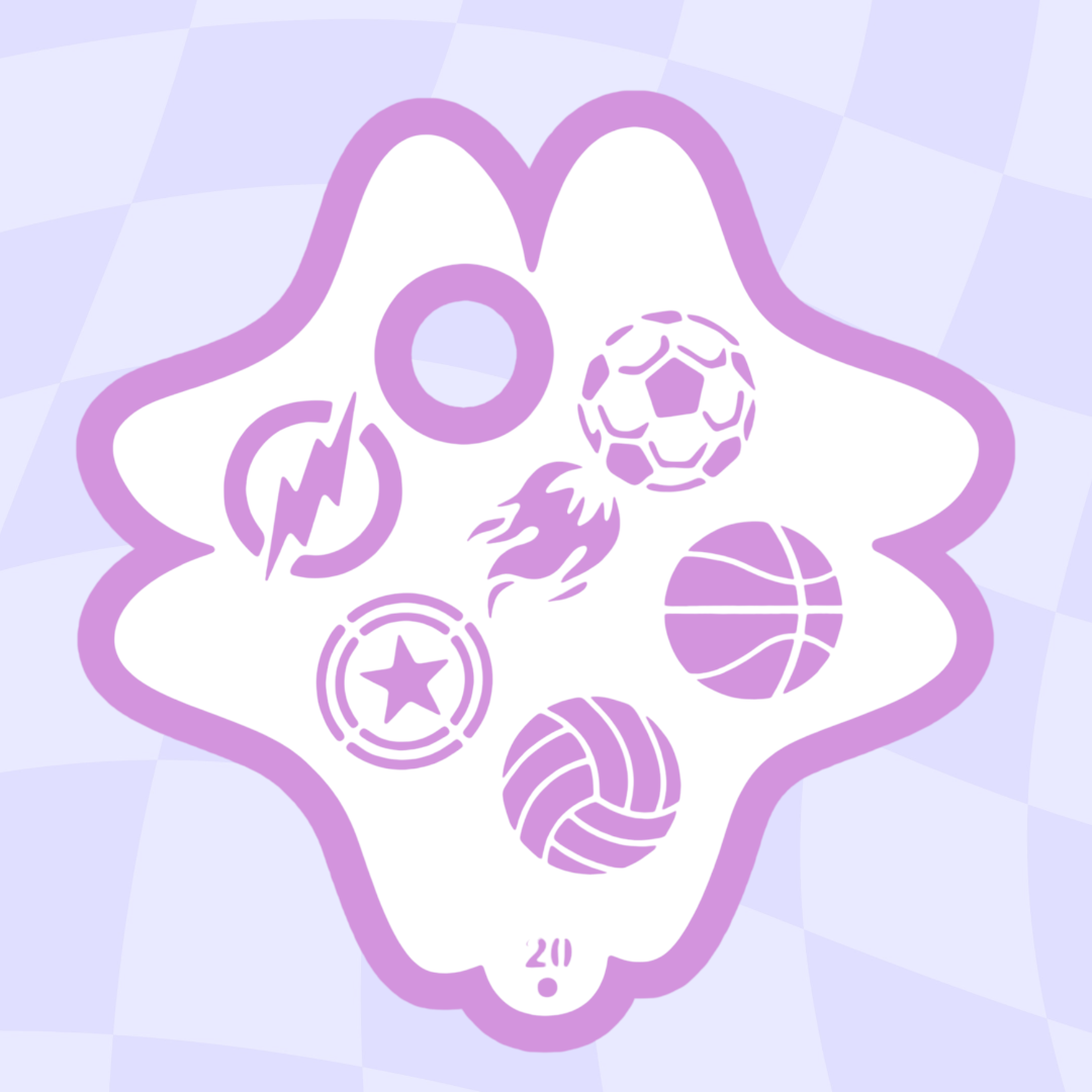 Sports Stencil