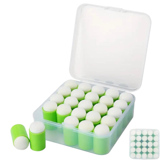 25x Finger Sponges & Box