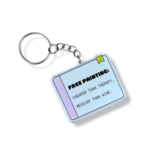 FACE PAINTING: Keychain