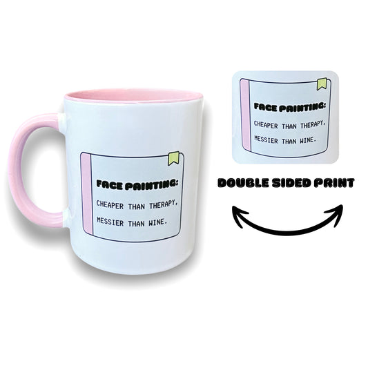 FACE PAINTING: Novelty Mug